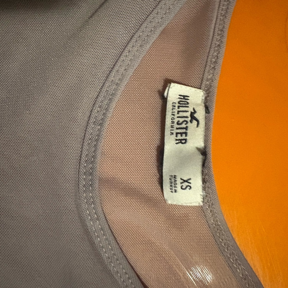 Hollister Light Gray Tank Top XS